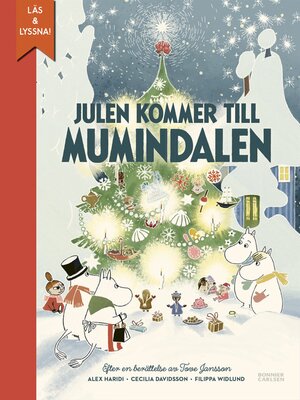 cover image of Julen kommer till Mumindalen (e-bok + ljud)